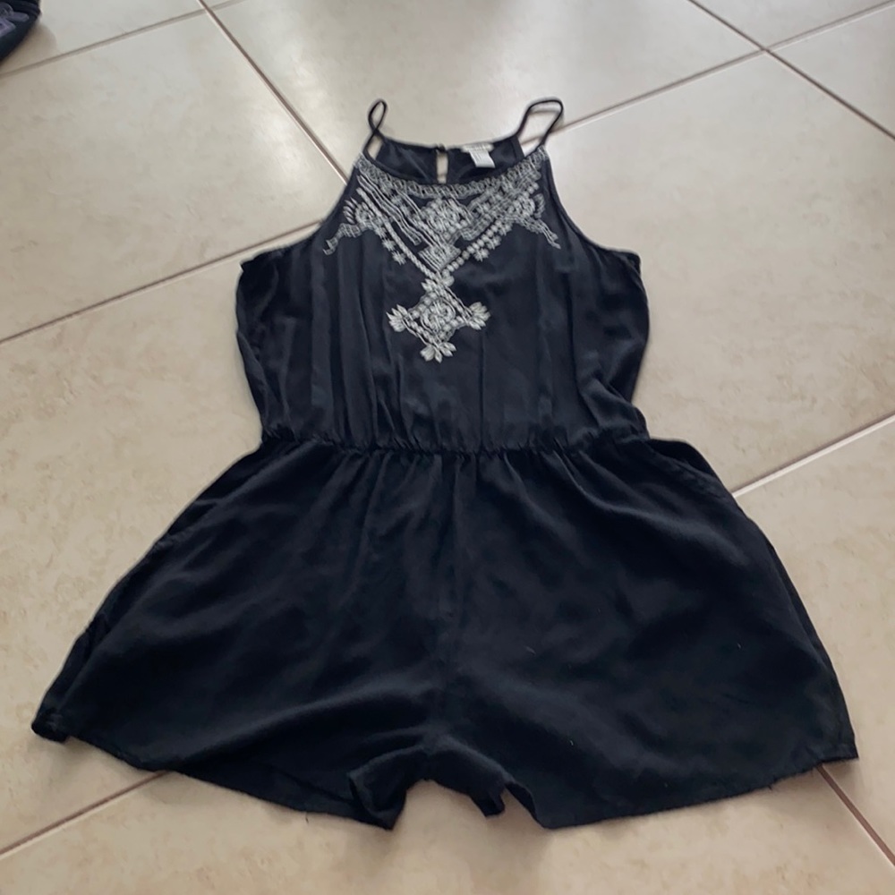 Large Forever 21 Romper with design